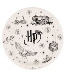 Harry Potter paptallerkner, beige 6 stk