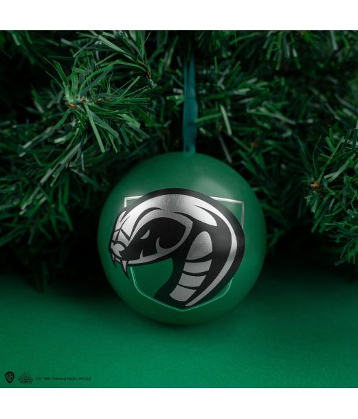Harry Potter Slytherin julekugle med strømper