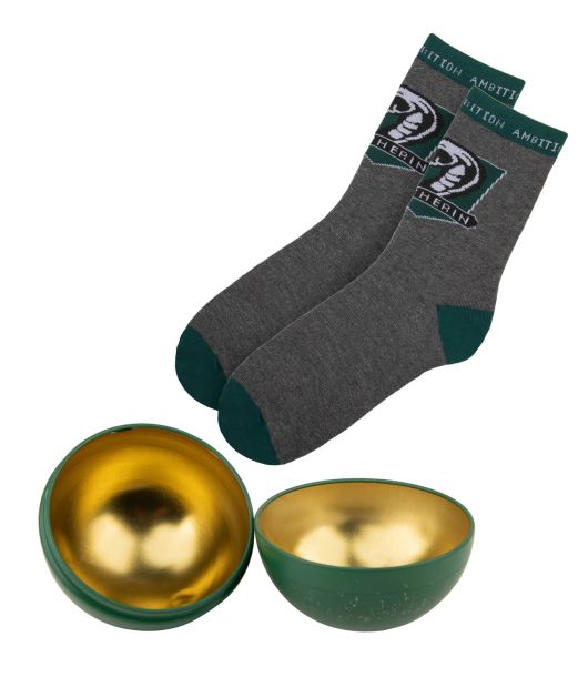 Harry Potter Slytherin julekugle med strømper