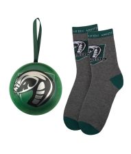 Harry Potter Slytherin julekugle med strømper