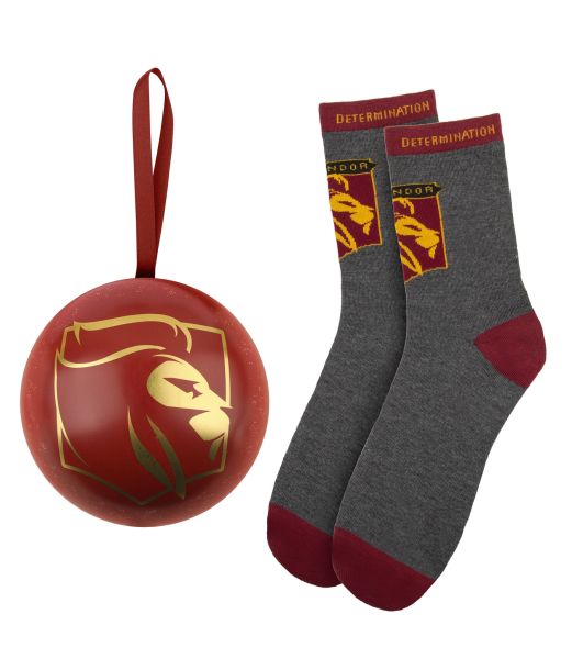 Harry Potter Gryffindor julekugle med strømper