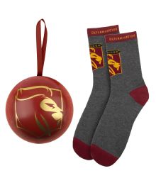 Harry Potter Gryffindor julekugle med strømper