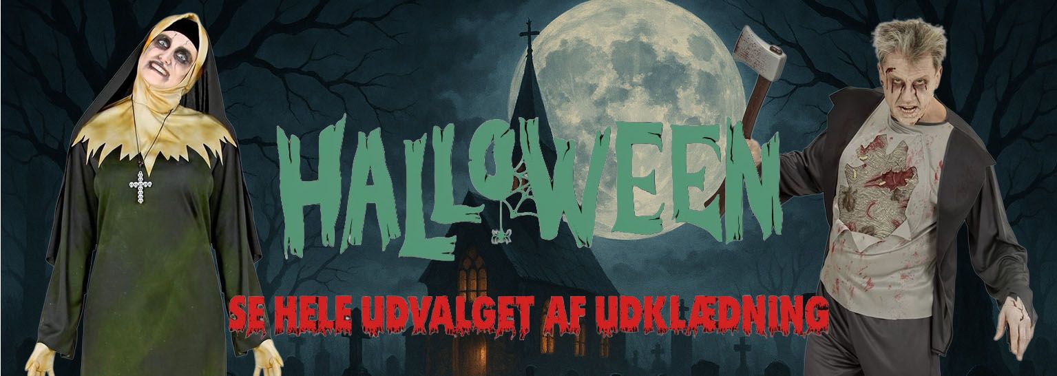 Halloween kostumer og udklædning til halloween 2025