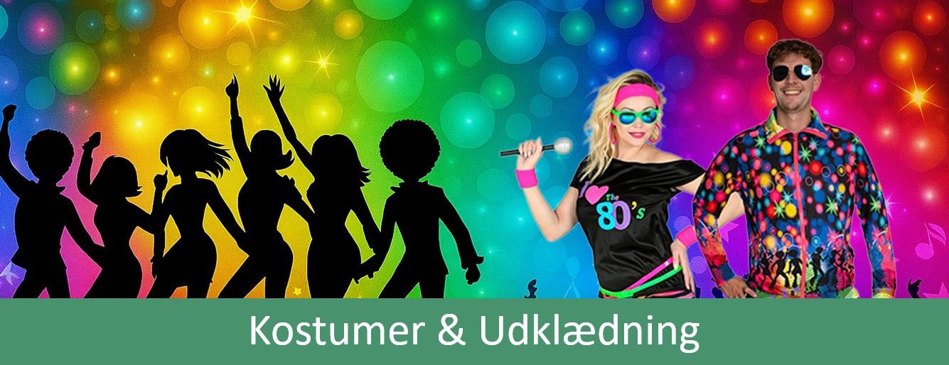 Kostumer og udklædning til børn og voksne