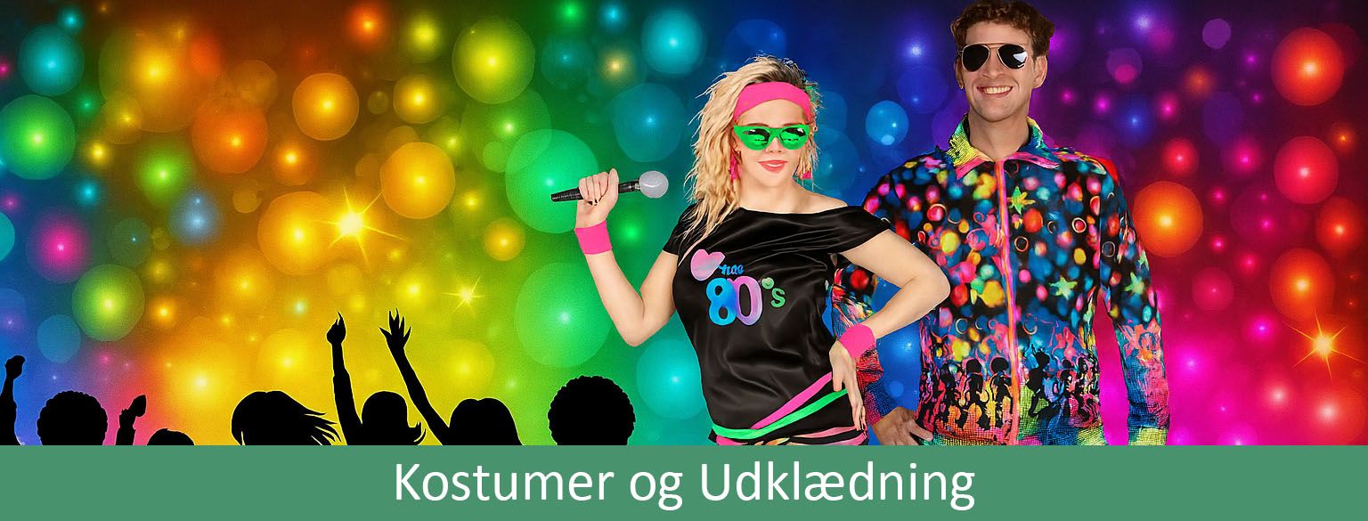 Kostumer og udklædning til børn og voksne