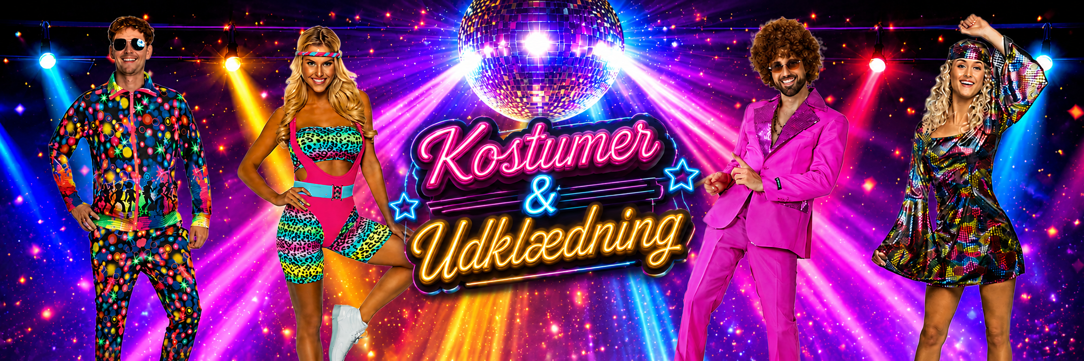 Kosstumer og udkl&aelig;dning til b&oslash;rn og voksne