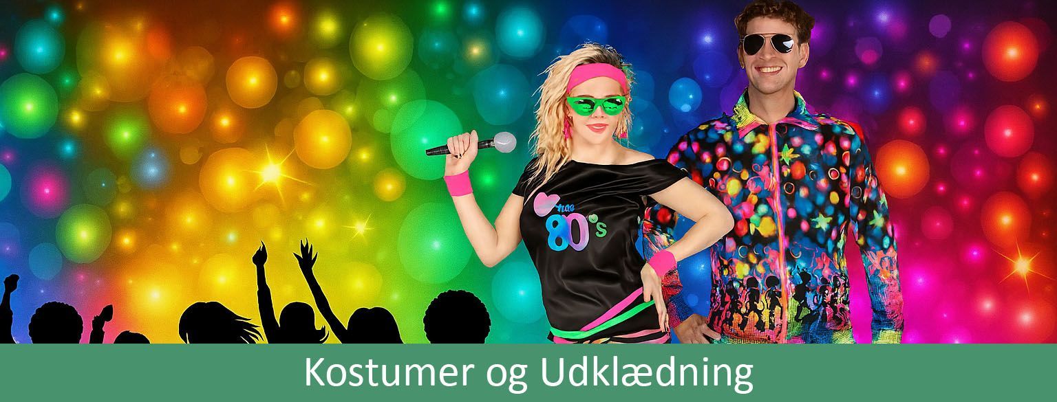 Kostumer og udklædning til børn og voksne