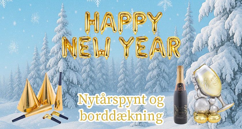 Nytårspynt til nytårsafte 2026