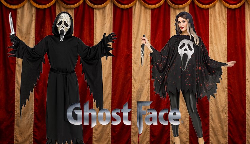 Stort udvalg i Ghost Face kostumer og masker