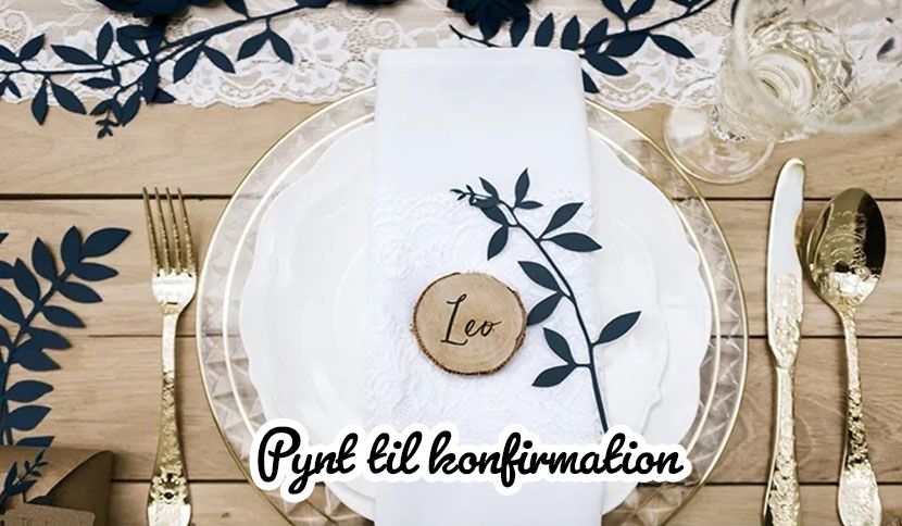 Pynt til konfirmation