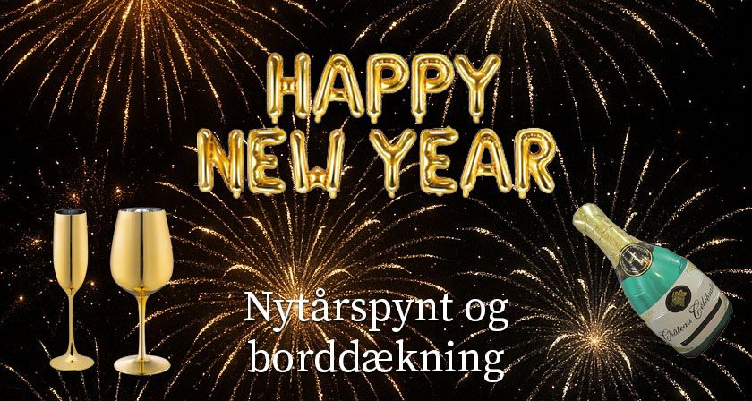 Nytårspynt til nytårsafte 2026