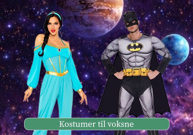 Kostumer og udklædning til voksne.