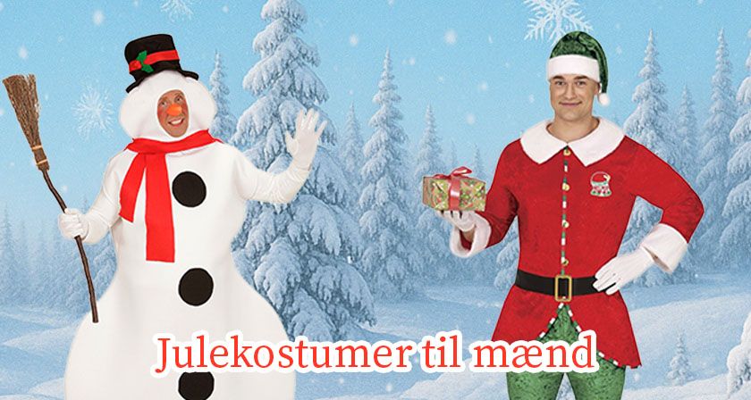 Julekostumer til mænd julen 2025