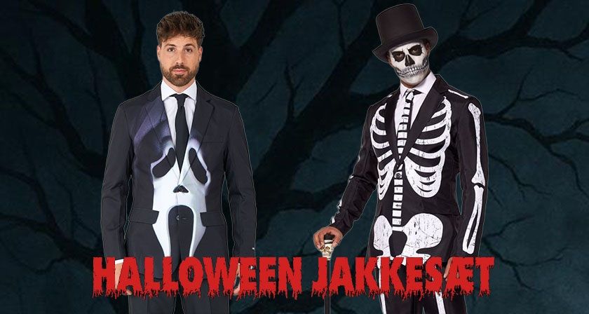 HAlloween jakkesæt til halloween 2025