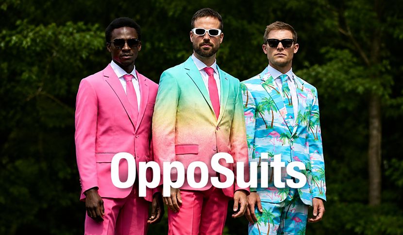 Sjove jakkesæt fra OppoSuits og Suitmeister.