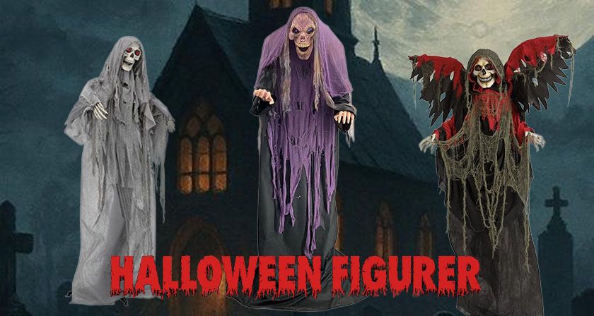 Halloween figurer og props
