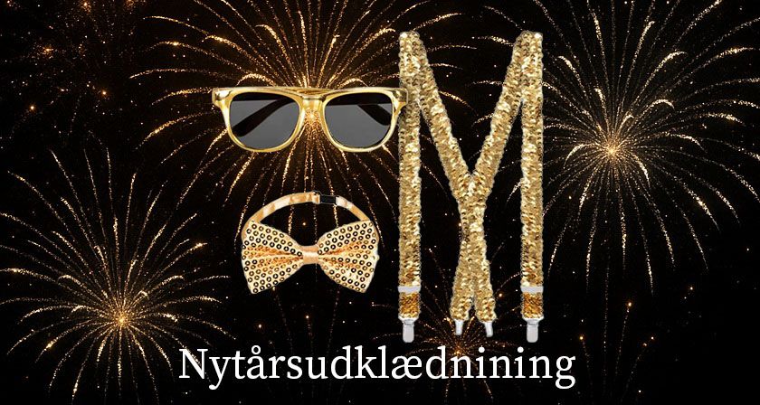 Udklædning til nytårsaften 2025 / 2026