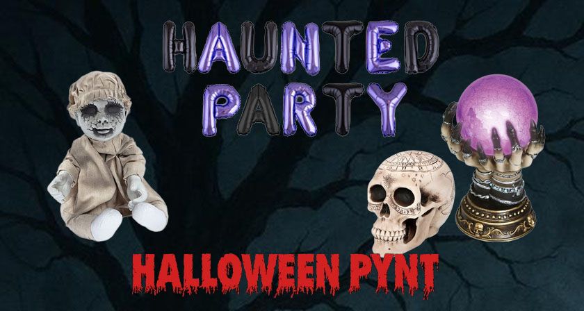 Halloween pynt, figurer og dekorationer til halloween 2025