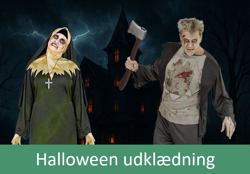 Kostumer og udklædning til halloween 2025